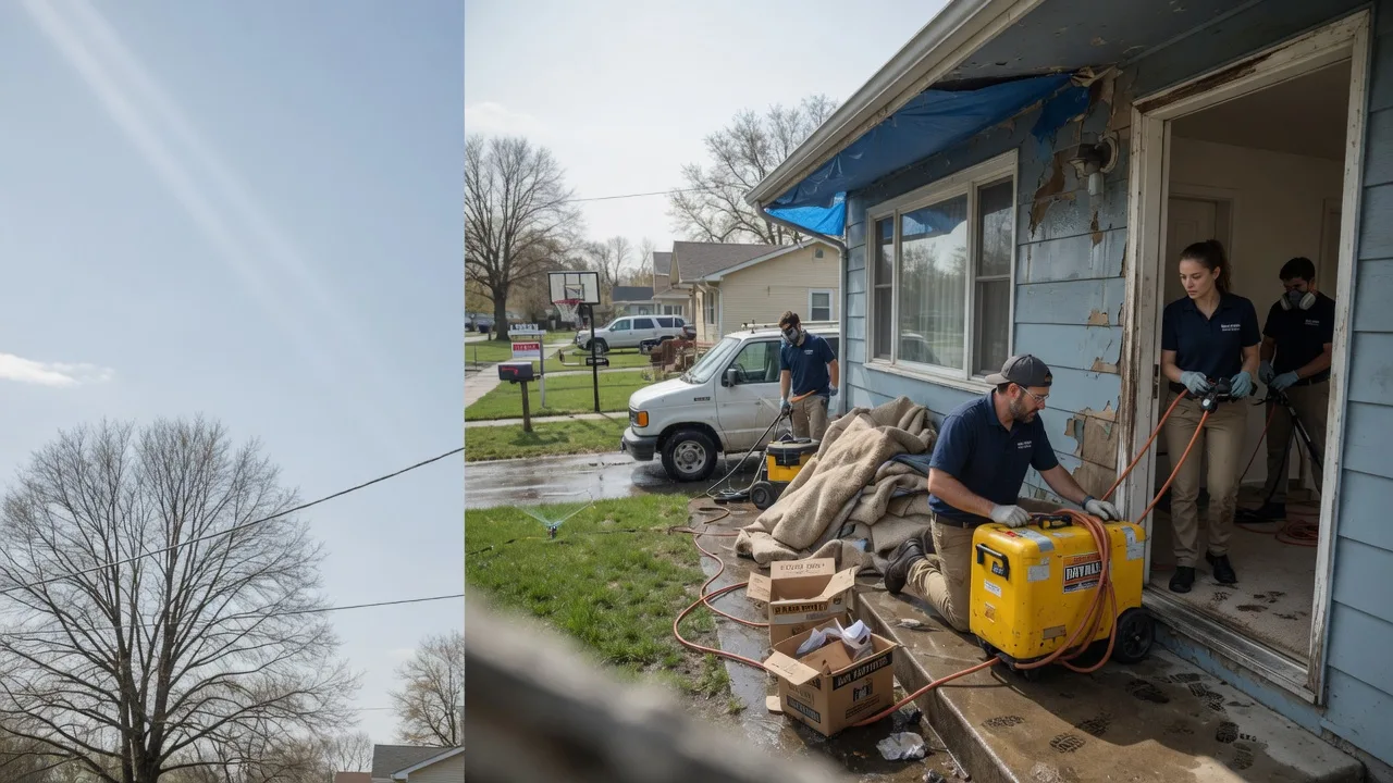 Basement Flood Cleanup in Newfane, NY near me